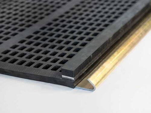 Cross & End Tensioned Screen Mats | Rubber Screen cloths