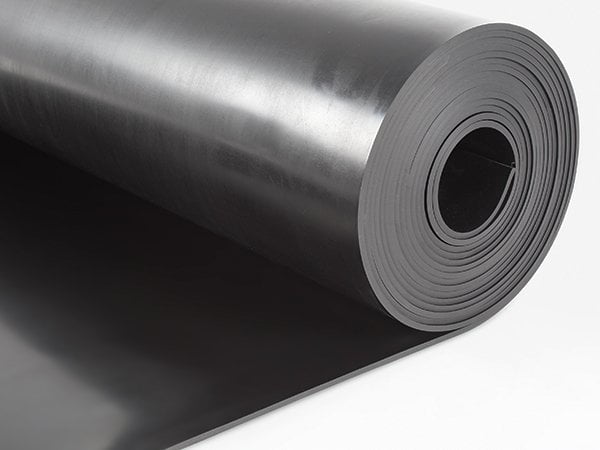 Utility Mat, Heavy-Duty, Rolled Rubber, 60 x 120-In.