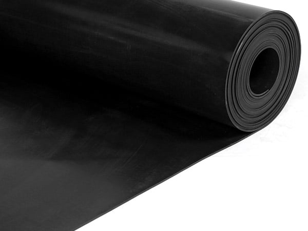 3 Types Black/Red Viton Insertion Rubber Sheet Chemical Resistance 1000 PSI 