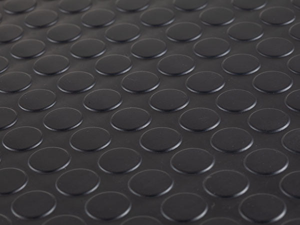 Coin-Grip Anti-Slip X Garage Flooring Roll In Dark Gray